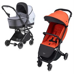 Детская коляска Anex Air-X Travel Cot 2 в 1 terracotta/gray 758084357 - фото 32783