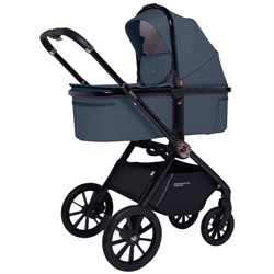 Детская коляска Sweet Baby Vento Black 2 в 1 Blue 966179170 - фото 33418