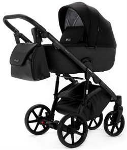 Детская коляска Adamex Nola Natura 2 в 1 N-11-CARBON (ЧЕРН + ЧЕРН. КОЖА) 748096352 - фото 34641