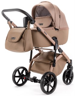 Детская коляска Adamex Nola Natura 2 в 1 N-5-CAMEL (Т.БЕЖ + Т.БЕЖ.КОЖА) 82429162 - фото 34657