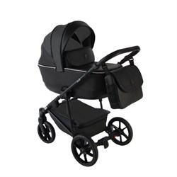 Детская коляска Sevillababy Tisso 2 в 1 черный экокожа 1692085380 - фото 37149