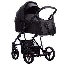 Детская коляска Bebetto Flavio Pro 2 в 1 06 черная кожа 311046752 - фото 37576