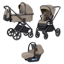 Коляска 3 в 1 Carrello Ultimo CRL-6519 Pearl Beige 2091595842 - фото 38165