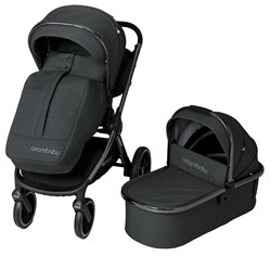 Детская коляска AmaroBaby Motus 2 в 1 черный 1830198894 - фото 3829