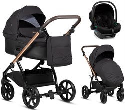 Детская коляска Tutis Leo Plus 3 в 1 1222201 Black 204778074 - фото 38397