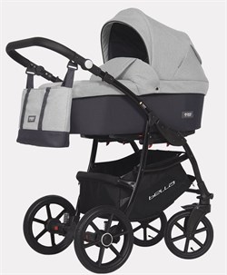 Детская коляска Riko Basic Bella 3 в 1 01 серый-графит 1781128305 - фото 38410