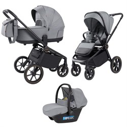 Коляска 3 в 1 Carrello Epica 2025 CRL-8511 Silver Grey 1643800377 - фото 38465