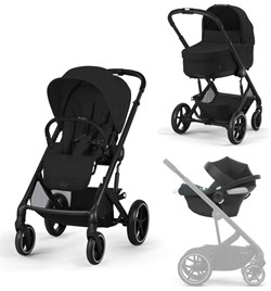 Коляска Cybex Balios S Lux BLK 2025 Aton B2 i-Size Volcano Black 3 в 1 Moon Black 353269837 - фото 39912