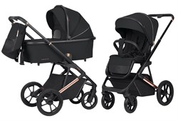 Коляска 2 в 1 Carrello Sigma CRL-6509 2024 Obsidian Black 1951654901 - фото 3996