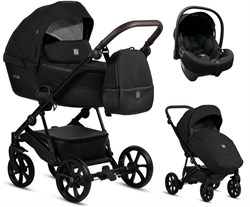Детская коляска Tutis Viva 5 Plus Essential 2024 3 в 1 с автокреслом Elo Lux EduSky Black 1452070 Caviar 1946287283 - фото 40330