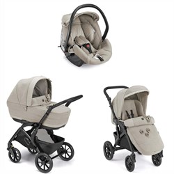 Детская коляска 3 в 1 CAM Dinamico UP Smart 989 бежевый с аппликацией 429813510 - фото 40363