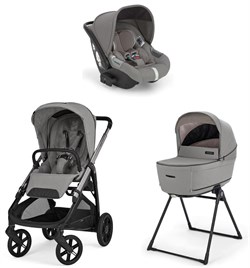 Коляска Inglesina Aptica Darwin i-Size System Quattro 4 в 1 2025 Platinum Grey 979661305 - фото 41011