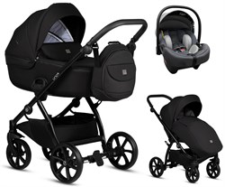 Детская коляска Tutis Uno 5 Plus Essential collection 3 в 1 с автокреслом Elo Lux EduSky Grey 1402100 Charcoal 1910969710 - фото 41087