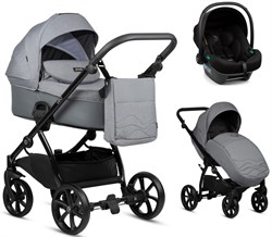 Детская коляска Tutis Leo Plus 3 в 1 1222227 Stone grey 1354410729 - фото 41416