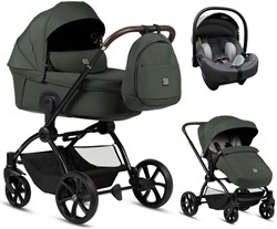 Детская коляска Tutis Gio Plus 3 в 1 с автокреслом Elo Lux EduSky Grey 1552144 Pistachio 1509955140 - фото 41591