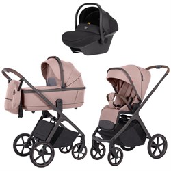 Коляска Carrello Vector CRL-6550 Nova DK791 Black Line 3 в 1 Cupcake Beige 1299530065 - фото 41725