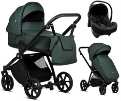 Детская коляска Tutis Mio 3 Plus Essential 3 в 1 с автокреслом Elo Lux EduSky Black 1502240 Pacific green 1134230141 - фото 41809