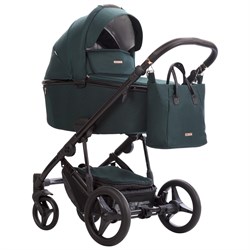 Детская коляска Bebetto Loren Gloss 3 в 1 с автокреслом Avionaut Cosmo 02 т.зеленый 2063790374 - фото 53311