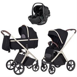 Коляска Carrello Vector CRL-6550 Vega Absolute Black 3 в 1 Pearl Black 1200514039 - фото 54472
