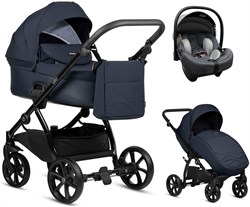 Детская коляска Tutis Leo Plus 3 в 1 с автокреслом Elo Lux EduSky Grey 1222288 Deep blue 707701762 - фото 55346