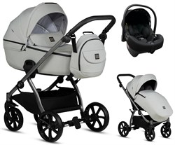Детская коляска Tutis Uno 5 Plus Essential collection 3 в 1 с автокреслом Elo Lux EduSky Black 1402142 Risso 637758065 - фото 55399