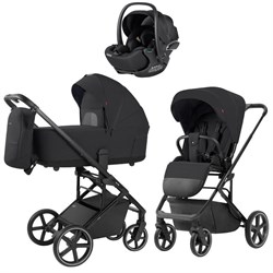Коляска Carrello Alfa CRL-6522 2025 Vega CRL-14101 Absolute Black 3 в 1 Rock Black 1932778826 - фото 55655