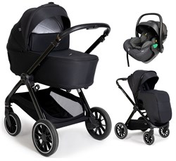 Коляска Agex Prima Pro 3 в 1 с автокреслом i-Safe APP626 Black (Черный) 518215437 - фото 57948
