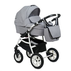 Детская коляска Alis Berta+F 3 в 1 Be 05 св.серый 261242533 - фото 58312