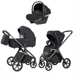 Коляска Carrello Vector 2025 CRL-6551 Nova DK791 Grey Line 3 в 1 Shadow Black 1643744123 - фото 59598