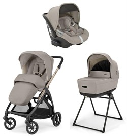 Коляска 3 в 1 Inglesina Electa System Quattro DRW 2025 с подставкой под люльку Battery Beige 1571306495 - фото 59766