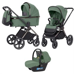 Коляска 3 в 1 Carrello Ultimo CRL-6521 Chrome Fern Green 1490943539 - фото 60562