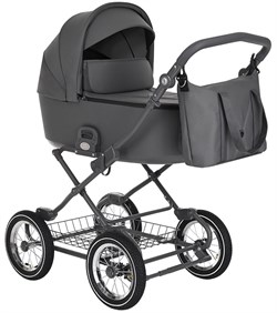 Детская коляска люлька Roan Bass Next Classic d12 1 в 1 RCL243/1 Steel Grey 1205881266 - фото 607