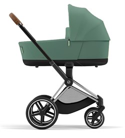 Коляска для новорожденных Cybex Priam IV Chrome Brown Leaf Green 623790199 - фото 615