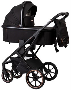 Детская коляска Peppy Tecla 3 в 1 Rose Black Черный 1430128461 - фото 63207