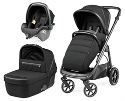 Коляска 3 в 1 Peg Perego Veloce Lounge Licorice 318885195 - фото 63288