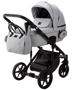 Детская коляска Adamex Lumi Air Deluxe 3 в 1 L-SA03 (СВ.СЕРАЯ КОЖА) 333518913 - фото 64250