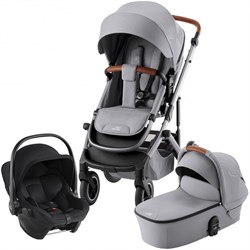 Детская коляска Britax Roemer Smile 5Z Core 3 в 1 Frost Grey/Space Black 17998089 - фото 65111