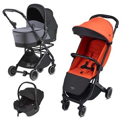 Детская коляска Anex Air-X Travel Cot Cosmo 3 в 1 terracotta/black/black 389987171 - фото 71668