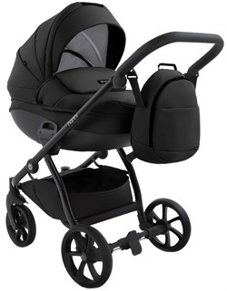 Детская коляска Tutis Nanni 7 Кожа 3 в 1 1533399 Black 720902376 - фото 72006