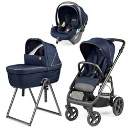 Коляска Peg Perego Veloce TC New Belvedere Lounge 3 в 1 Blue Shine 2114733602 - фото 79189