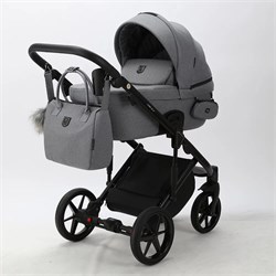Детская коляска Adamex Lumi Air 3 в 1 TK60 Tip Серый 1021186295 - фото 79562