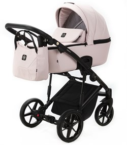 Детская коляска Adamex Mobi Deluxe 3 в 1 M-SA15 (СВ.РОЗОВАЯ КОЖА) 1706908643 - фото 79605