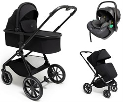 Коляска Agex Life 3 в 1 с автокреслом i-Safe ALB504 Black (Черный) 1328936358 - фото 80959