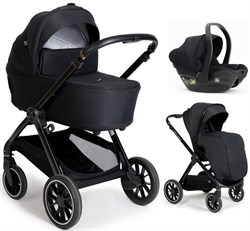 Коляска Agex Prima Pro 3 в 1 с автокреслом i-Team APP626 Black (Черный) 1957021262 - фото 81160