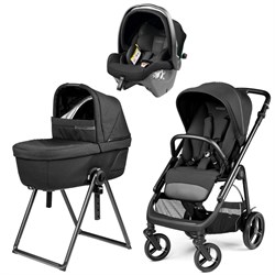 Коляска Peg Perego Veloce New Belvedere SLK 3 в 1 True Black 465813377 - фото 84631