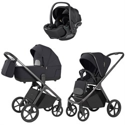 Коляска Carrello Vector 2025 CRL-6551 Vega Absolute Black 3 в 1 Shadow Black 131448978 - фото 84926
