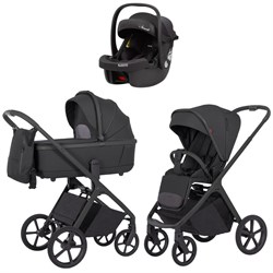 Коляска Carrello Vector CRL-6550 Ammonite AY329 Pro Absolute Black 3 в 1 Magnet Black 749662266 - фото 85137