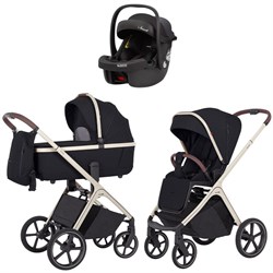 Коляска Carrello Vector CRL-6550 Ammonite AY329 Pro Absolute Black 3 в 1 Pearl Black 186813247 - фото 85190