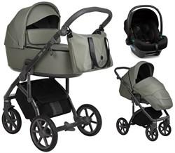 Детская коляска Roan Bass Next 3 в 1 с автокреслом Tutis Elo Lux Black RN023/1 Misty Mood 778623230 - фото 86502