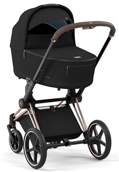 Коляска для новорожденных Cybex Priam IV Rosegold Stardust Black Plus 608677627 - фото 869
